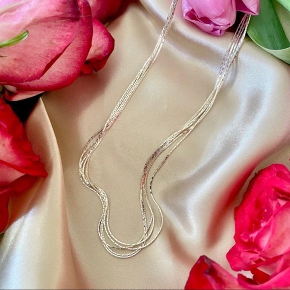 Myth X Dream Jewelry - 💕Last one Snake Chain Layered Sterling Silver